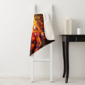 Krab nautische kuststrandkanker gepersonaliseerd sherpa deken (In situ)