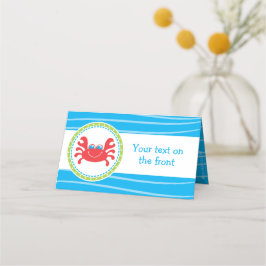 Krab onder Zee Birthday Plaatskaartje