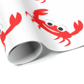 Krab ontwerp cadeaupapier (Rol Hoek)