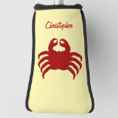 Krab ontwerp golfheadcover (Draai 90)