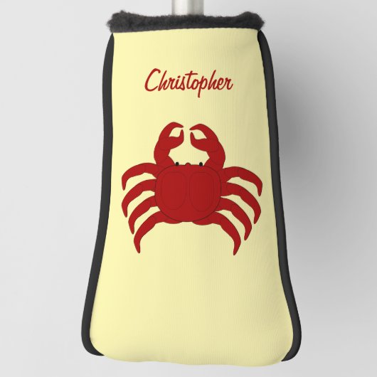 Krab ontwerp golfheadcover (Draai 90)