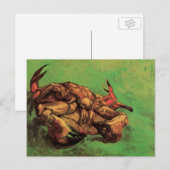 Krab op zijn rug door Vincent van Gogh Briefkaart (Voorkant / Achterkant)