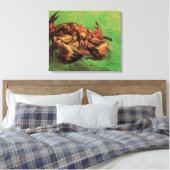 Krab op zijn rug door Vincent van Gogh Canvas Afdruk (Insitu (Slaapkamer))