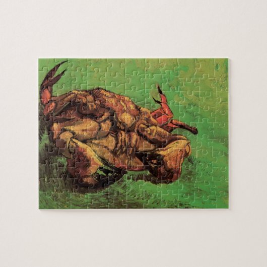 Krab op zijn rug door Vincent van Gogh Legpuzzel (Horizontaal)