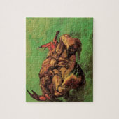 Krab op zijn rug door Vincent van Gogh Legpuzzel (Verticaal)