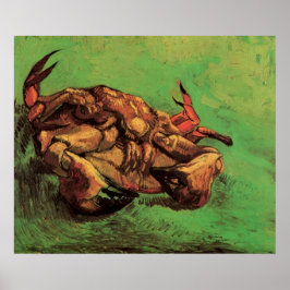 Krab op Zijn Rug door Vincent van Gogh Poster