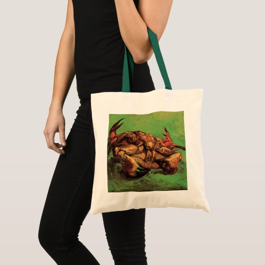Krab op zijn rug door Vincent van Gogh Tote Bag (Voorkant (product))