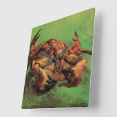 Krab op zijn rug door Vincent van Gogh Vierkante Klok (Hoek)