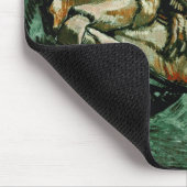 Krab op zijn rug (F605) Van Gogh Fine Art Muismat (Hoek)