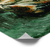 Krab op zijn rug (F605) Van Gogh Fine Art Poster (Hoek)