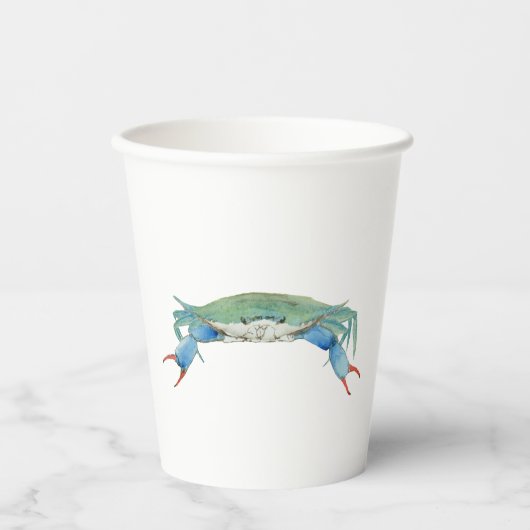 krab papieren bekers (Voorkant)