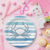 krab papieren bordje (Feest)