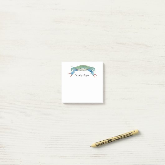 krab post-it® notes (Op bureau)