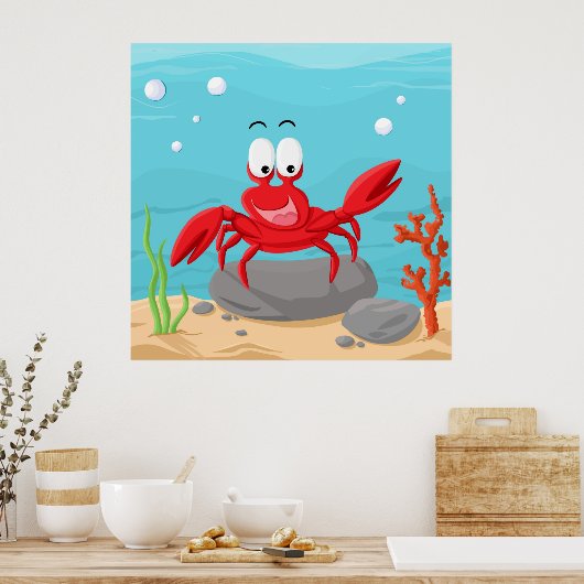 krab poster (Keuken)