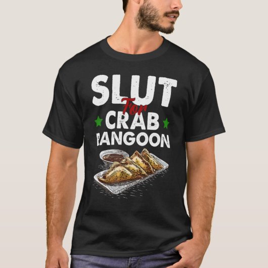 Krab Rangoon Meme Dier Idee T-shirt (Voorkant)