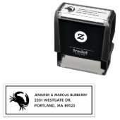 Krab retouradres Zelfinktstempel Zelfinktende Stempel (In situ)