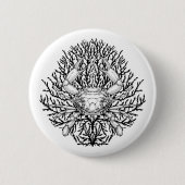 krab ronde button 5,7 cm (Voorkant)