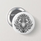 krab ronde button 5,7 cm (Voorkant /achterkant)