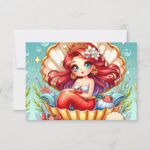 Krab Royalty-in-Coral Cove Trekkoord Muur Klok Kaart