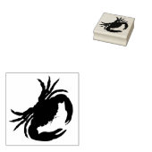 Krab Rubber Stamp Rubberstempel (Gestempeld)