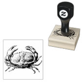 krab rubberstempel (Gestempeld)
