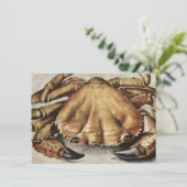 Krab (Schreep onder het Zee) (door Albrecht Durer) Kaart (Staand voorkant)