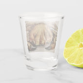 Krab (Schreep onder het Zee) (door Albrecht Durer) Shot Glas (Achterkant)