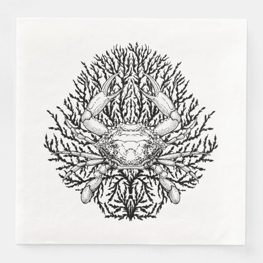 krab servet (Voorkant)