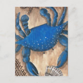 Krab, Shell en Net Briefkaart (Voorkant)