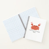 Krab spiralenboek notitieboek (Binnen)