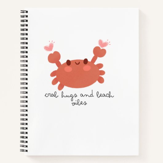 Krab spiralenboek notitieboek (Voorkant)