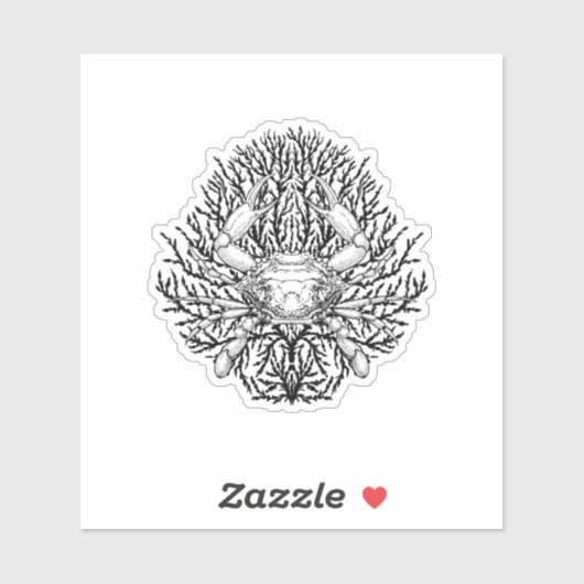 krab sticker (Vel)