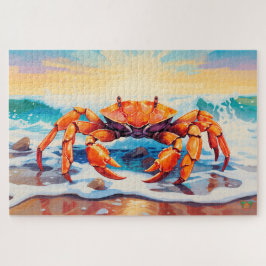 🐙Krab-tastic Beach Day🦀 Legpuzzel