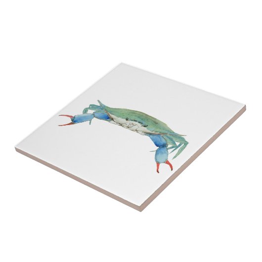 krab tegeltje (Zijkant)