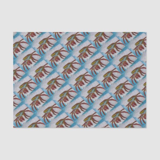 krab tissuepapier (Voorkant)