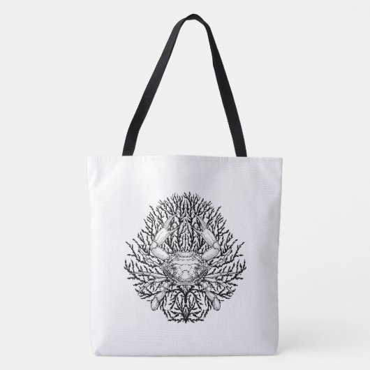 krab tote bag (Voorkant)