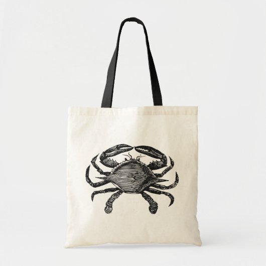 krab tote bag (Voorkant)