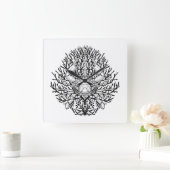 krab vierkante klok (Huis)