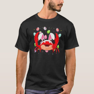 Krab Vis Pasen Ei Grappige Krab Paaszondag T-shirt