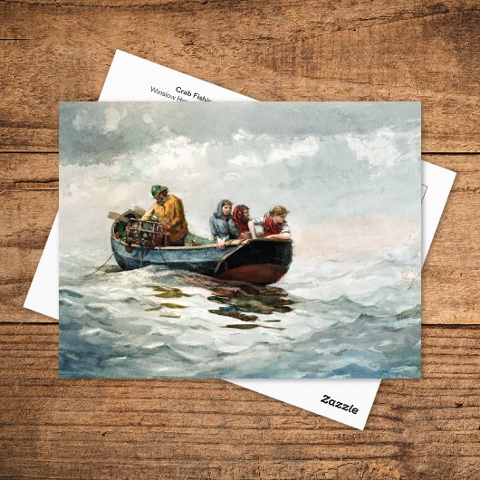 Krab Vist Winslow Homer Briefkaart