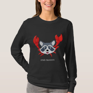 krab wasbeer, krab rangoon grappige grappige grap t-shirt
