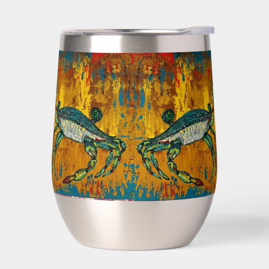 Krab Wine Tumbler warm of koud (Links)