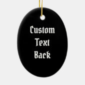 Krab Wit Keramisch Ornament (Achterkant)