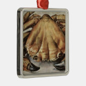 Krab (Zeedier) (door Albrecht Durer) Metalen Ornament (Rechts)