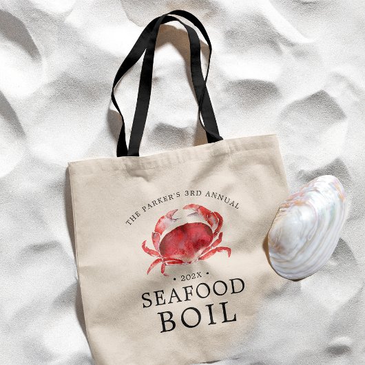 Krab/zeevruchten kookfeest | Themafeest zeevruchte Tote Bag