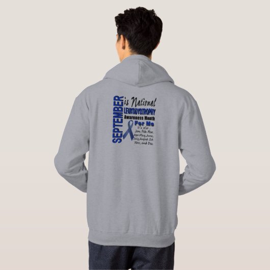 Krabbe Bewustheid Hoodie (Achterkant volledig)