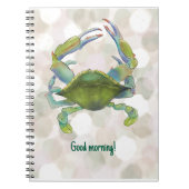 Krabbe Notizbuch im Watercolor-Stil Notitieboek (Voorkant)