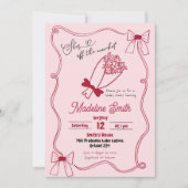 Krabbel boog vers uit de markt Vrijgezellenfeest Kaart (Voorkant)