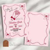 Krabbel boog vers uit de markt Vrijgezellenfeest Kaart