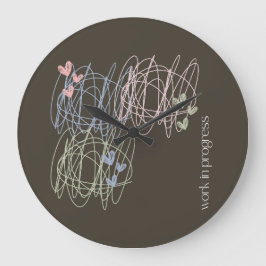 Krabbel en harten - Werk in uitvoering Grote Klok